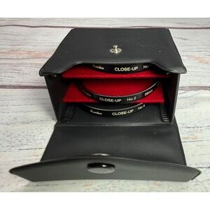 Set of (3)‎ Kenko Close-Up Lens. Set includes No. 1, 2 & 4. 58mm with Case.